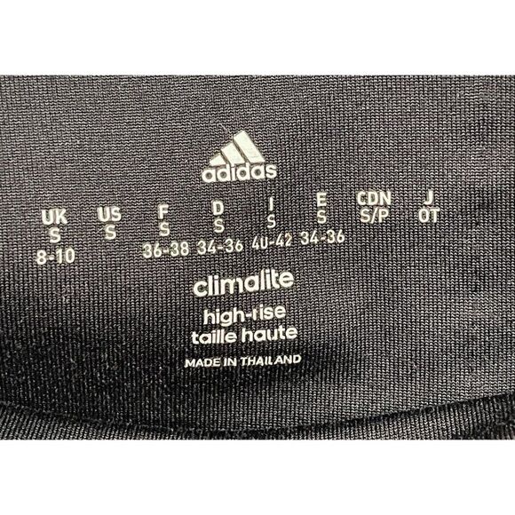 2/$30 Adidas Climalite Performer Compression Leggings Full Length High Waisted - Picture 12 of 12